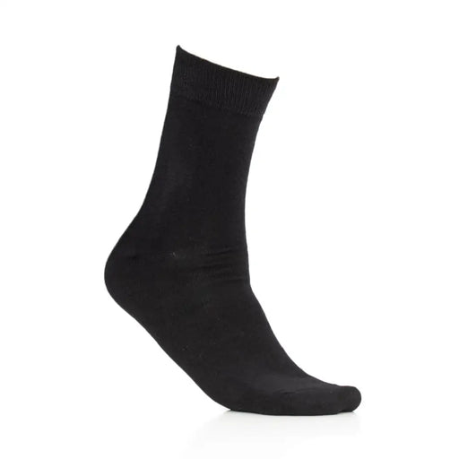 Plain black sock from Jack & Jones Gray Cotton Sock collection