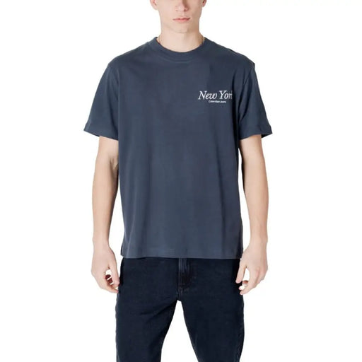 Gray t-shirt from Mens Blue and Gray T-Shirts and Dark Jeans collection