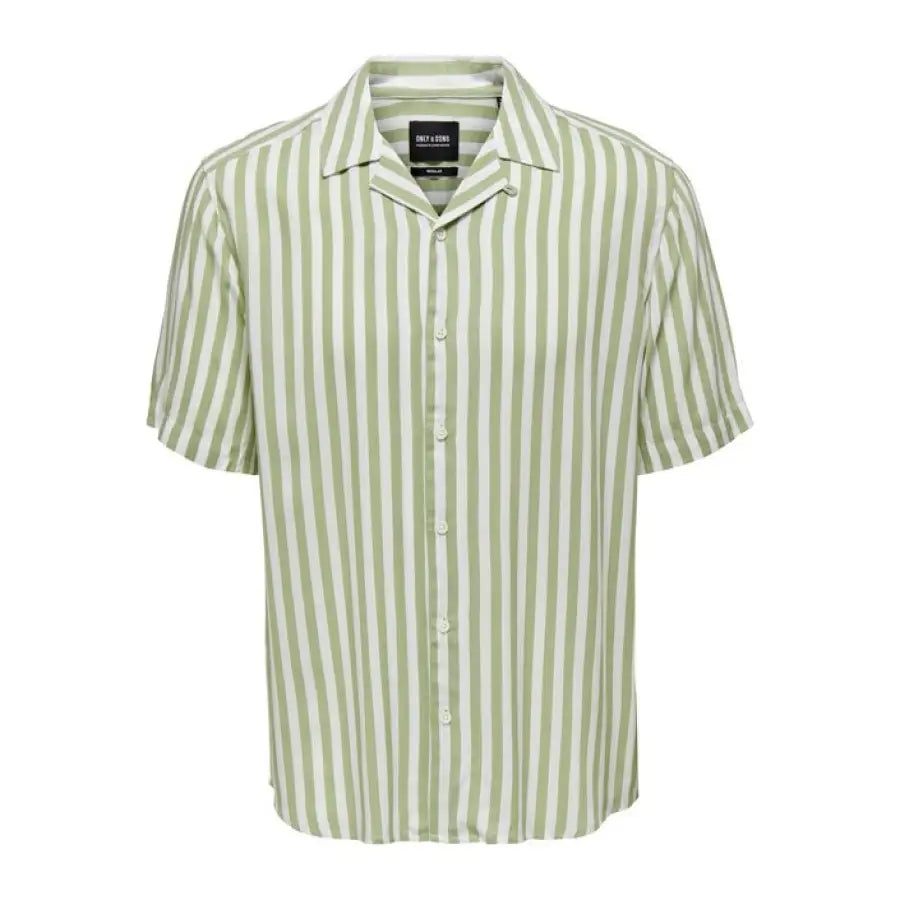 Only & Sons - Men Shirt - green / XS - Clothing Shirts