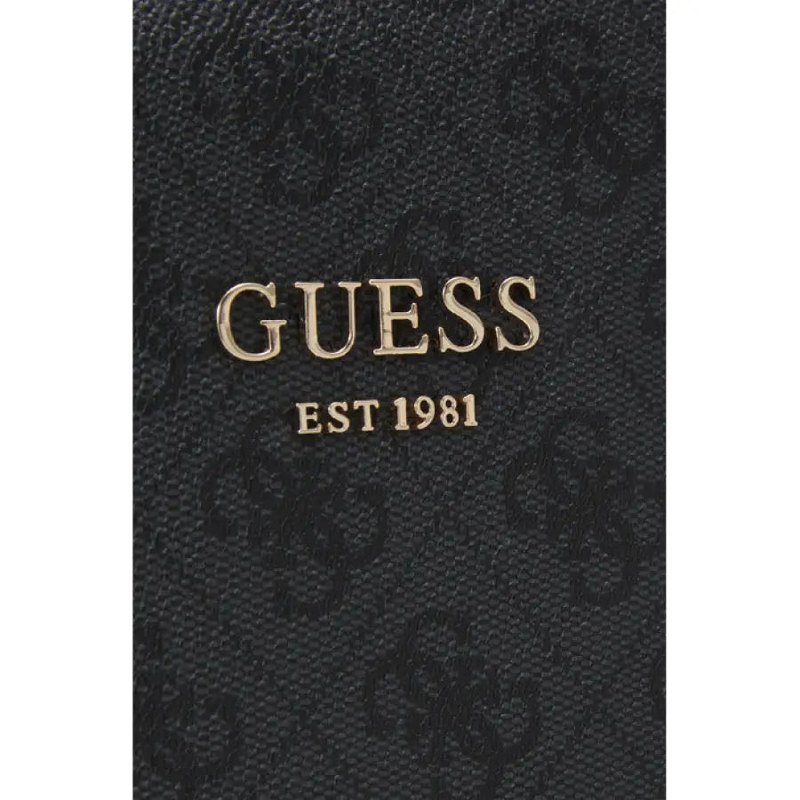 
                      
                        Guess black monogram canvas wallet - Guess Guess Women Bag accessory
                      
                    