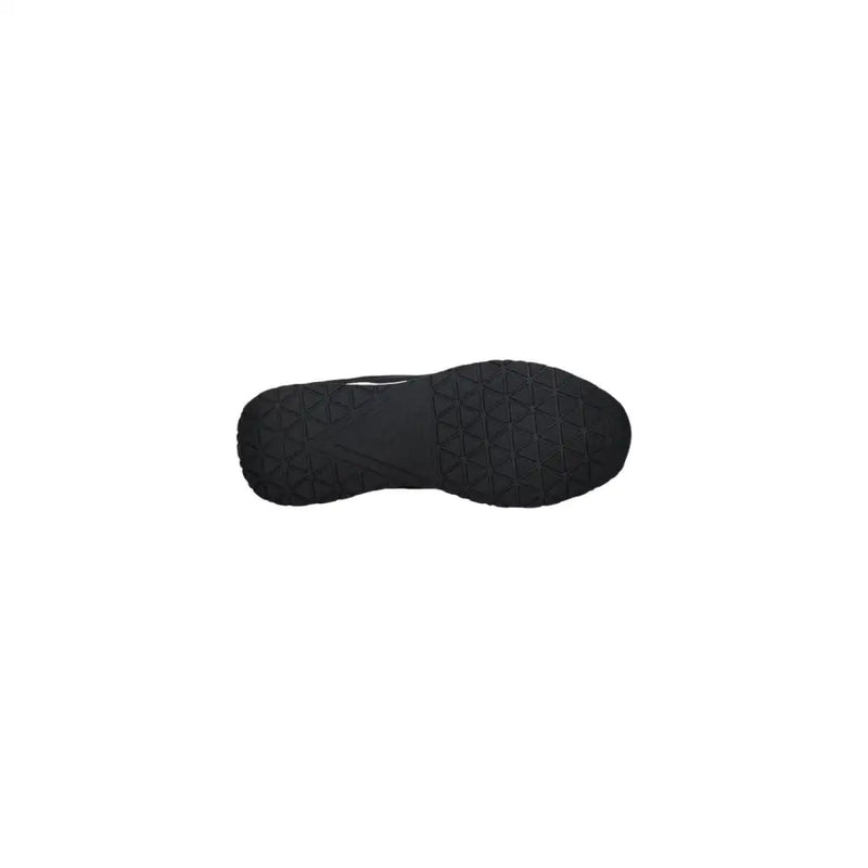 Schwarze Gummisohle mit geometrischem Profil guess Schwarze, sportliche Herren-Sneaker zum Hineinschlüpfen, fmfari fal12