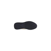Schwarze Gummisohle mit geometrischem Profil guess Aria Herren-Sneaker, weiß, Schnürung, Frühjahr/Sommer-Kollektion