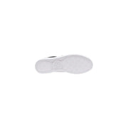 White rubber sole with textured pattern and embossed logo on guess women black print slip on sneakers polyurethane