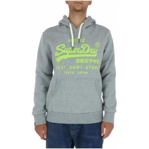 Superdry - Herren-Sweatshirts - grau / S - Bekleidung