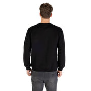Men’s black crewneck sweatshirt from Icon Black Mens Fall Winter collection