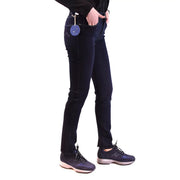 Jacob Cohen Dunkelblaue Damen-Jeans aus Baumwollmischgewebe mit elegantem, figurbetontem Schnitt und dezenten Ziernähten.