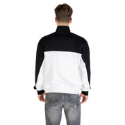 Men’s black and white color-block track jacket from Karl Lagerfeld Jeans for fall winter season