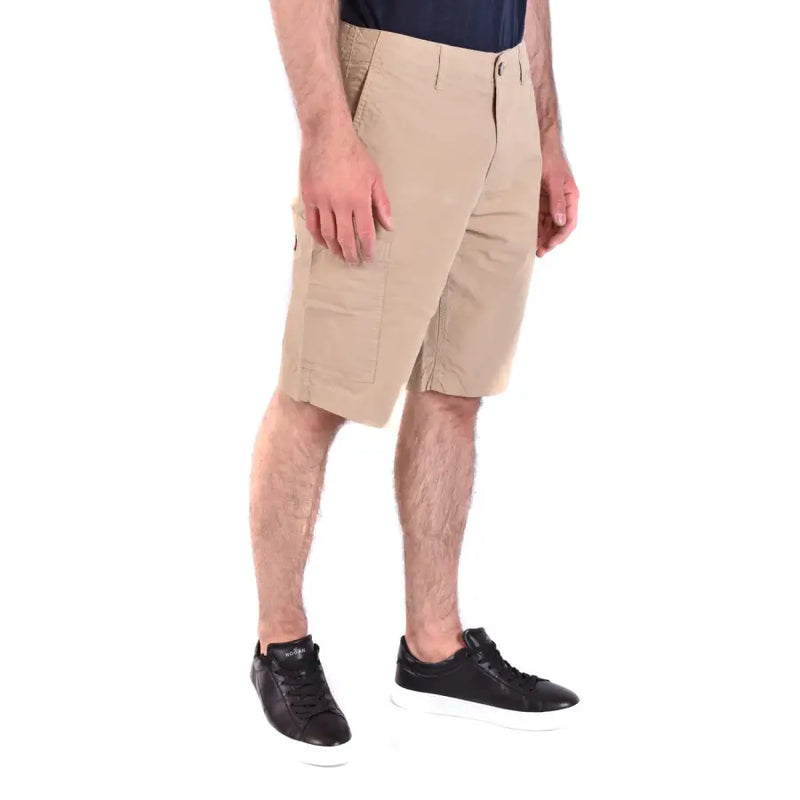 Khaki cargo shorts displayed in the product listing for Khaki Cargo Shorts