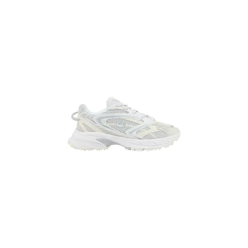 Lacoste Herren-Sneaker, weiß, mit Mesh- und Synthetik-Overlays und einer markanten, strukturierten Sohle aus Polyester und Polyurethan, E03286