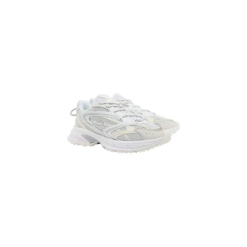 Lacoste Herren-Sneaker, weiß, mit Mesh- und Synthetik-Overlays und klobiger Sohle aus Polyester und Polyurethan, E03286