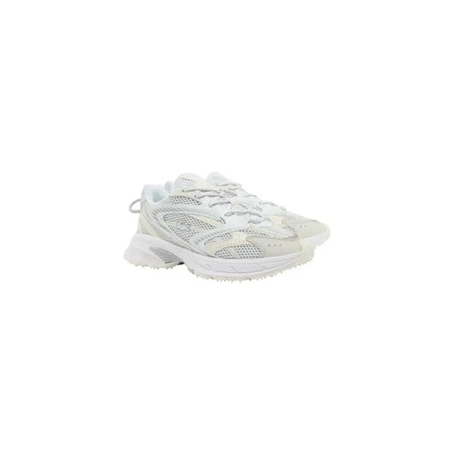 Lacoste Herren-Sneaker, weiß, mit Mesh- und Synthetik-Overlays und klobiger Sohle aus Polyester und Polyurethan, E03286