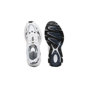Lacoste Herren-Sneaker in Weiß und Schwarz mit elegantem, modernem Design und grauen Akzenten, gefertigt aus Polyester und Polyurethan