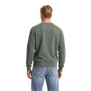 Levi's Herren-Sweatshirt aus grüner Baumwolle mit Rundhalsausschnitt und olivgrünem Crewneck-Design für lässige Kleidung
