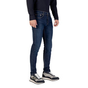 Levi's Slim-Fit-Jeans für Herren aus dunkelblauem Denim mit klassischen Ziernähten, Vorderansicht