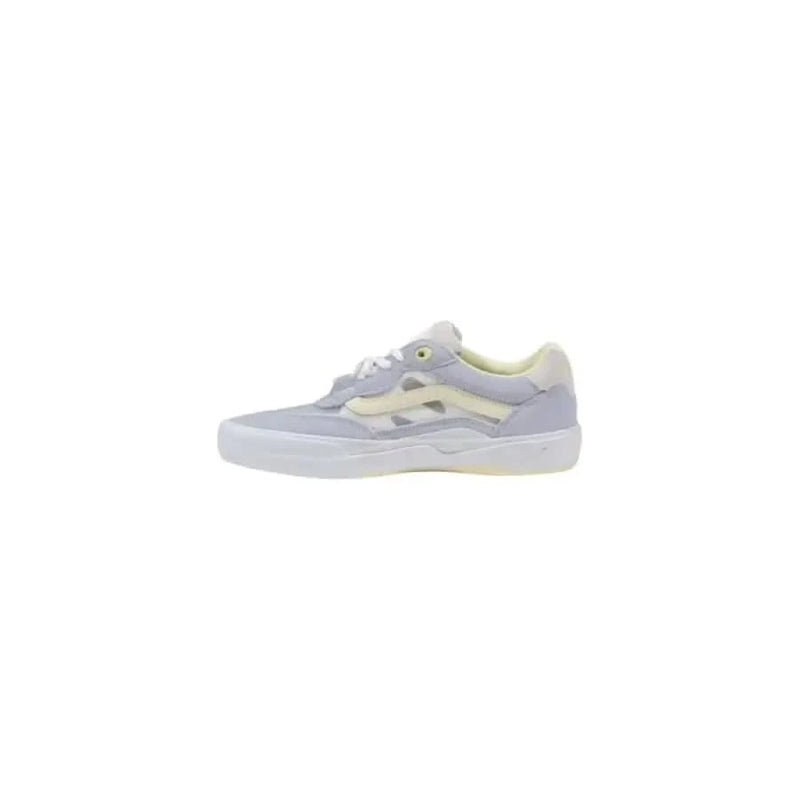Light purple and white Vans skate shoe featured in Vans Women’s Beige Leather Sneakers