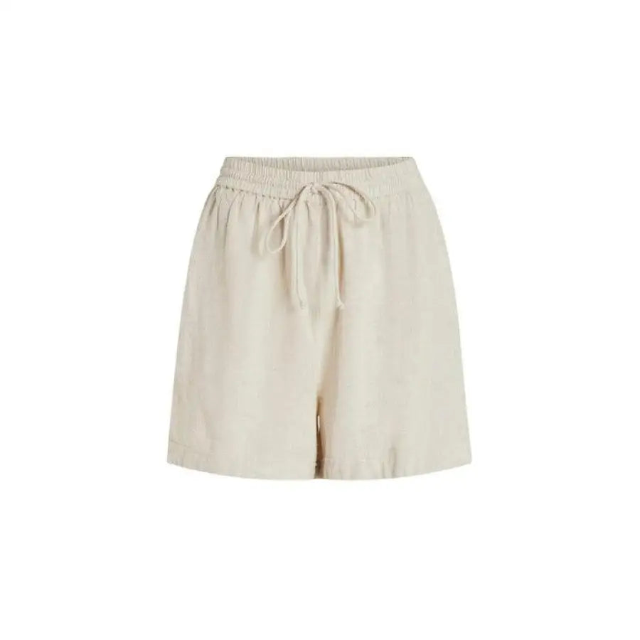 Vila Clothes - Women Short - beige / 34 - Clothing Shorts