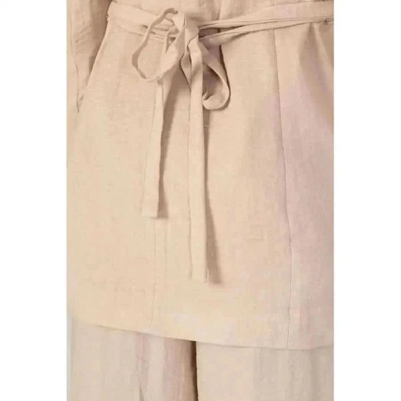 Vero Moda women’s beige linen skirt featured in Vero Moda Women Blazer collection