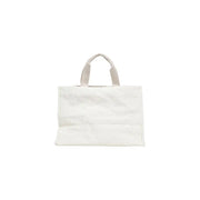 Liu jo white polyester tote bag with matching handles and subtle embossed detailing measuring 41x30x10 cm