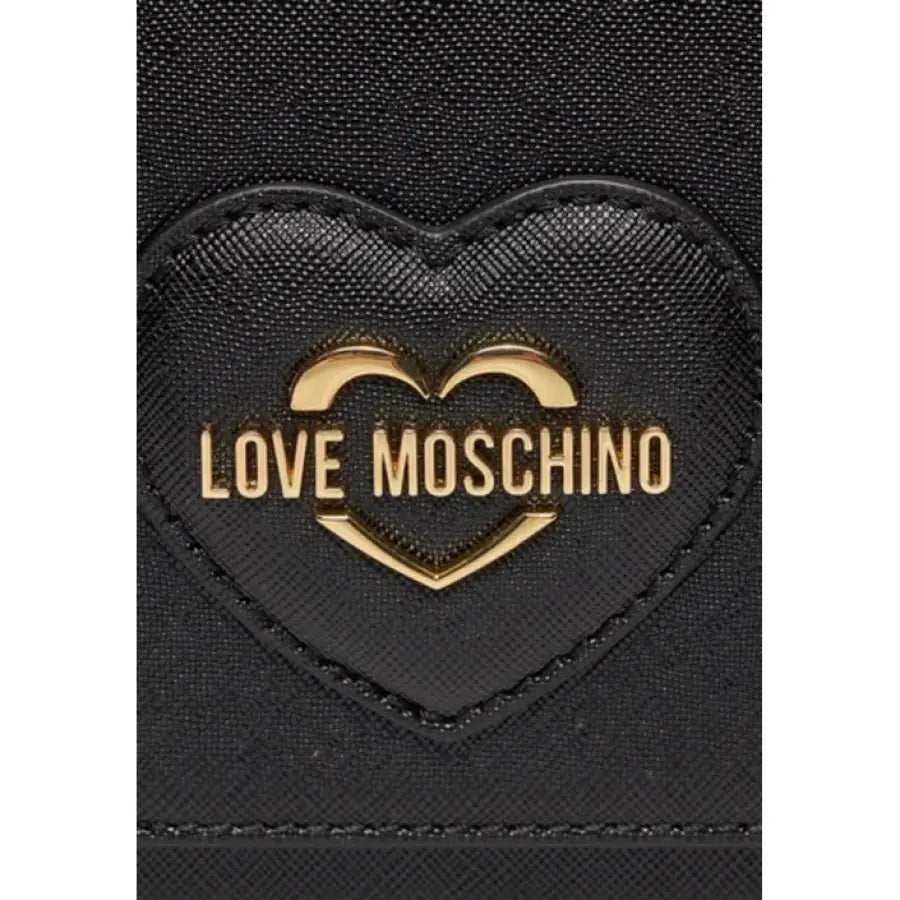 
                      
                        Love Moschino black leather wallet in Love Moschino Women Bag display
                      
                    