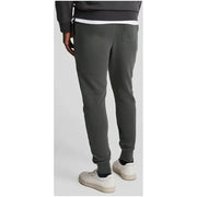 Lyle & Scott Graue Herren-Baumwollhose mit Vordertaschen aus weichem Stretchmaterial und gerippten Bündchen