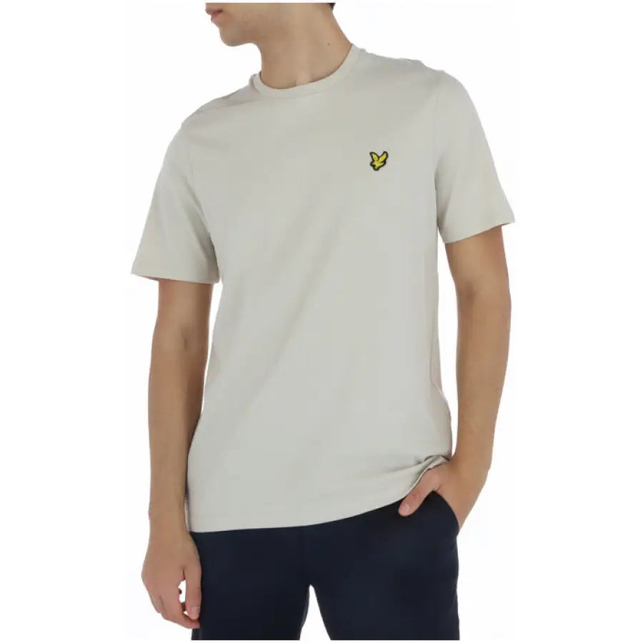 Lyle & Scott men’s white T-shirt - stylish Scott Lyle t-shirt design