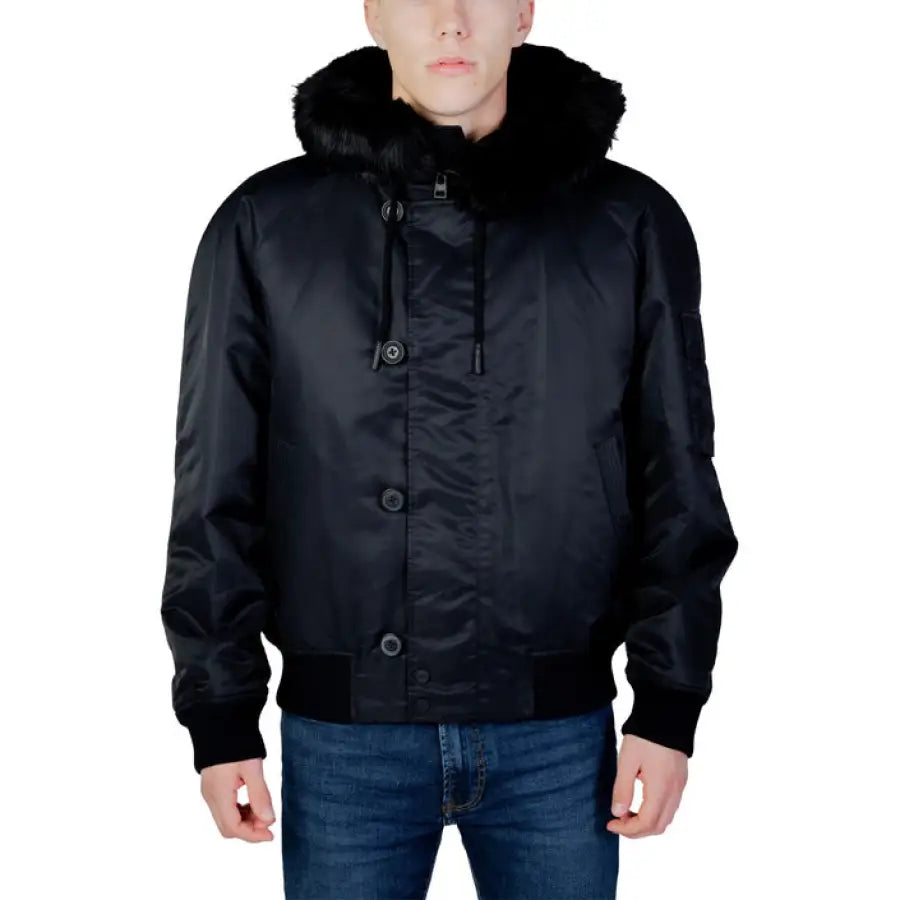 Hugo - Men Jacket - black / S - Clothing Jackets