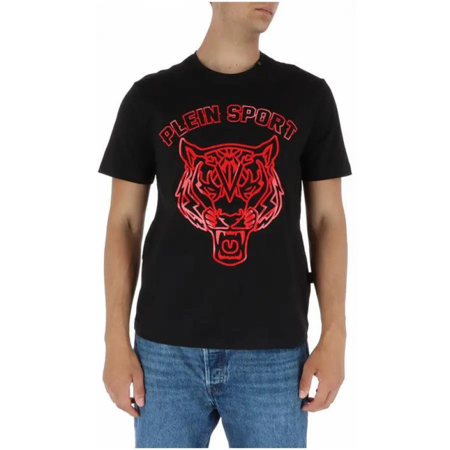 Plein Sport - Men T-Shirt - black / S - Clothing T-shirts