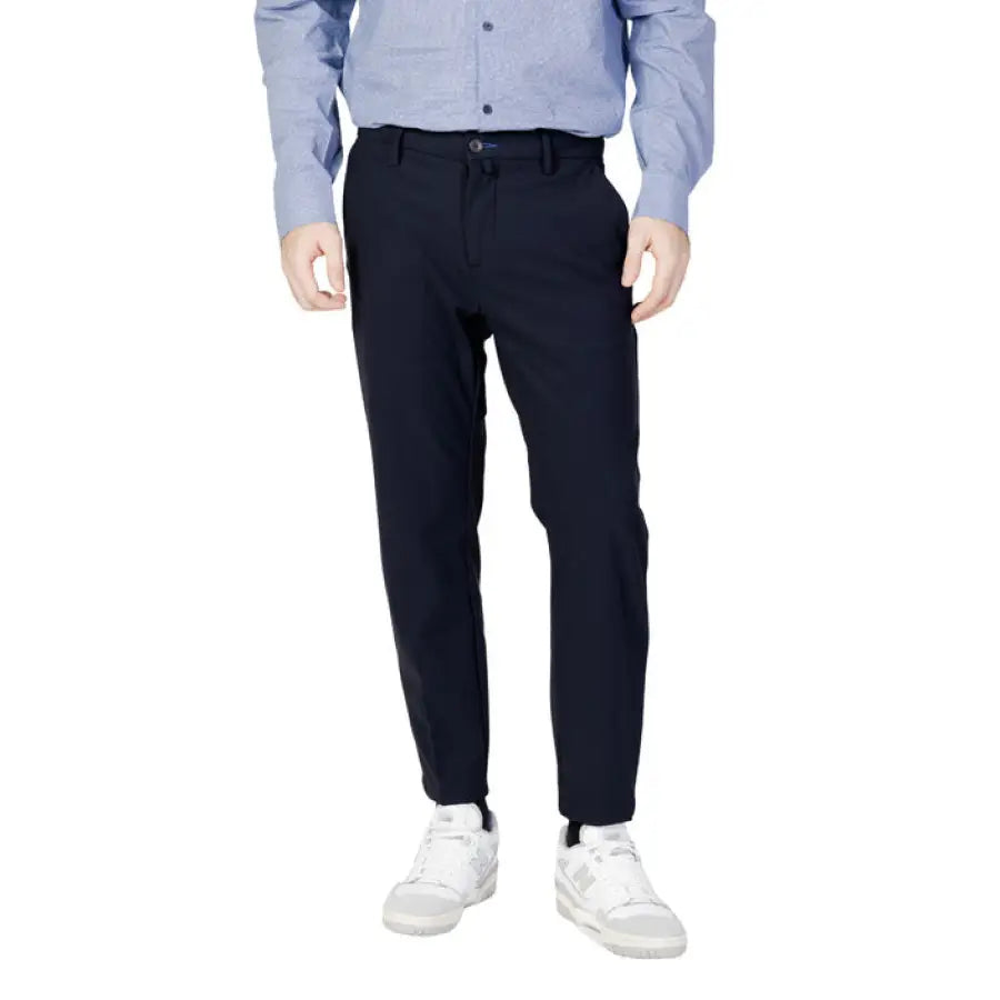 Borghese - Men Trousers - blue / 46 - Clothing