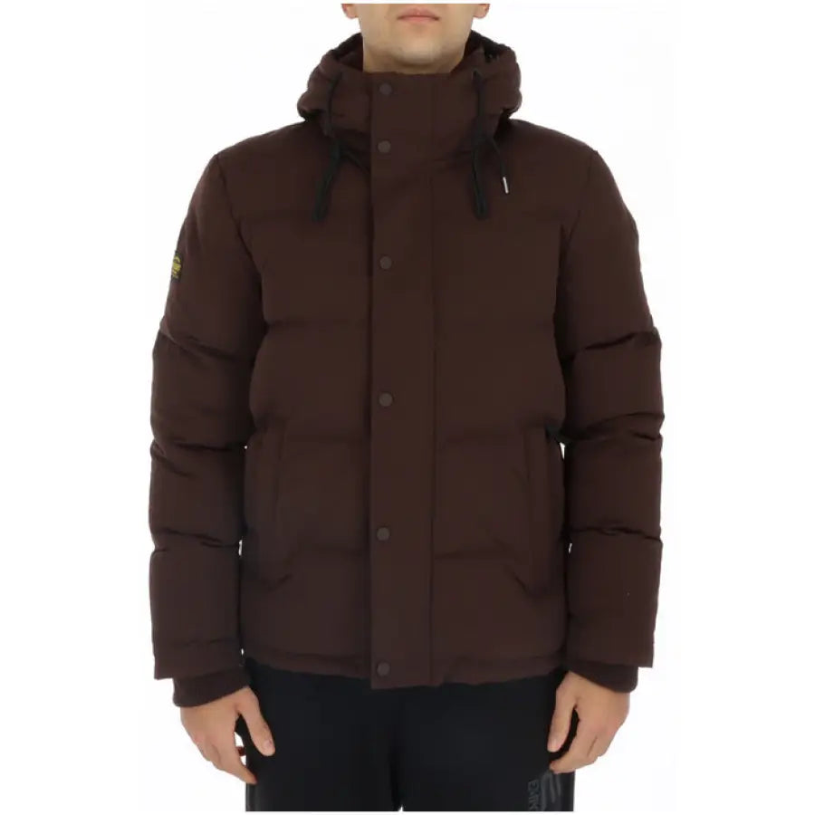 Superdry - Men Jacket - brown / S - Clothing Jackets