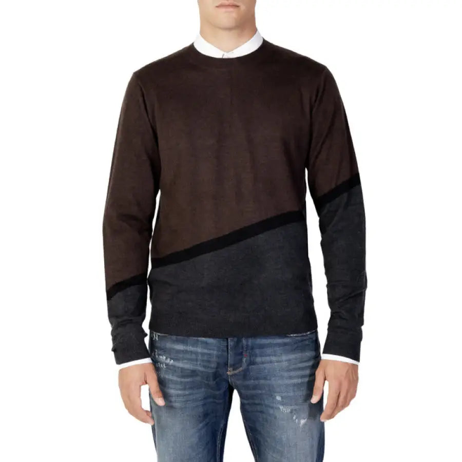 Antony Morato - Men Knitwear - brown / S - Clothing
