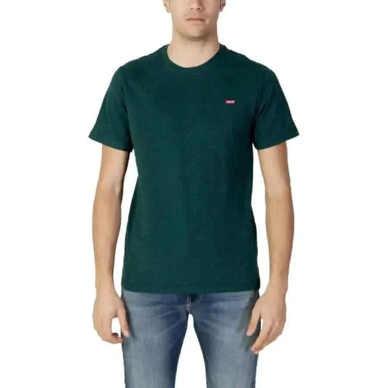 Levi`s - Männer T-Shirt - grün / XS - Bekleidung T-Shirts
