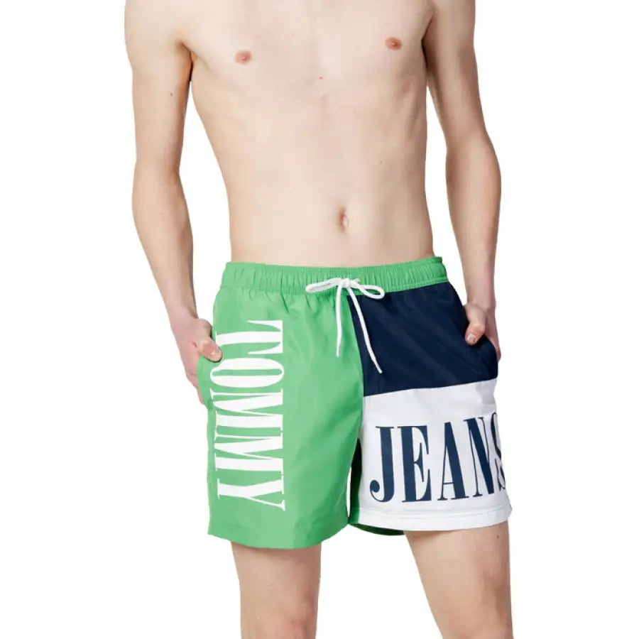 Tommy Hilfiger Jeans - Men Swimwear - green / S - Clothing