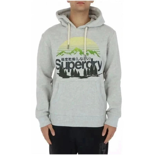 Superdry - Herren-Sweatshirts - grau / S - Bekleidung