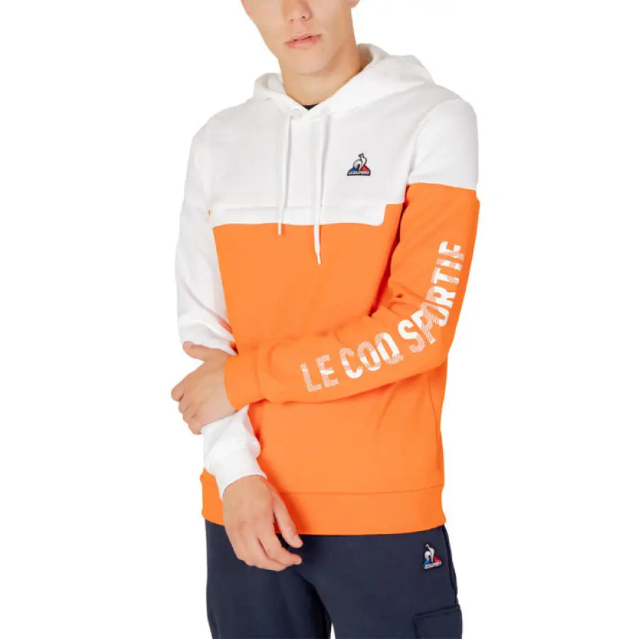 Le Coq Sportif - Men Sweatshirts - orange / S - Clothing