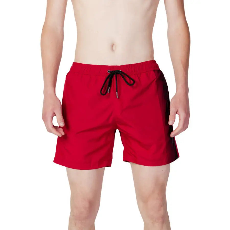 Trussardi Beachwear - Men Swimwear - red / S - Clothing