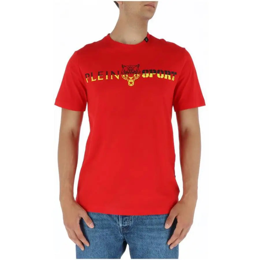 
                      
                        Plein Sport - Men T-Shirt - red / S - Clothing T-shirts
                      
                    