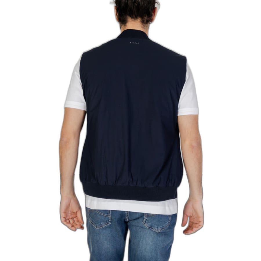 Diktat Men Gilet in urban style clothing with man wearing vest and jeans