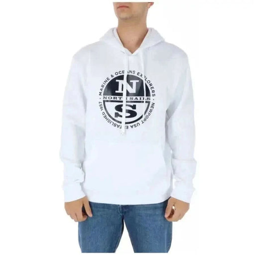 North Sails - Herren-Sweatshirts - weiß / Größe S - Bekleidung