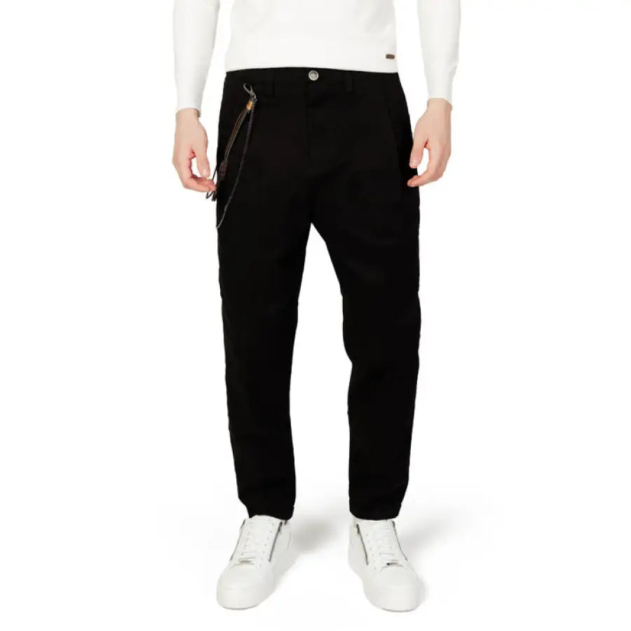Gianni Lupo - Men Trousers - black / 46 - Clothing