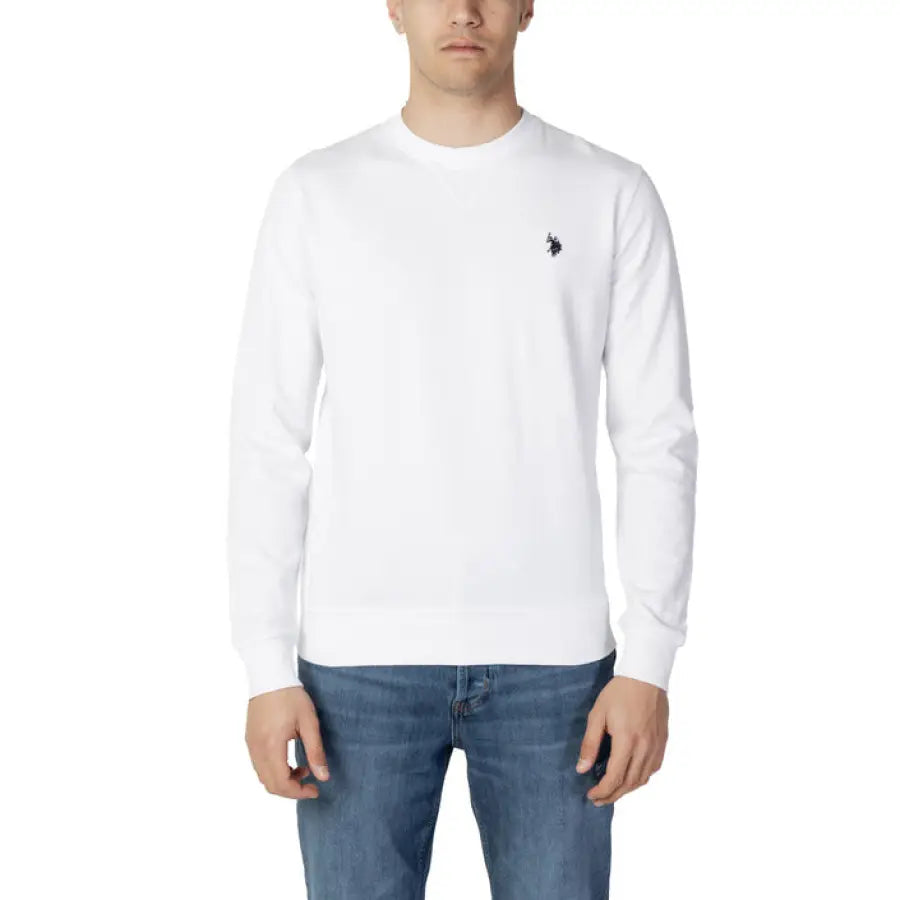 U.s. Polo Assn. - Men Sweatshirts - white / S - Clothing