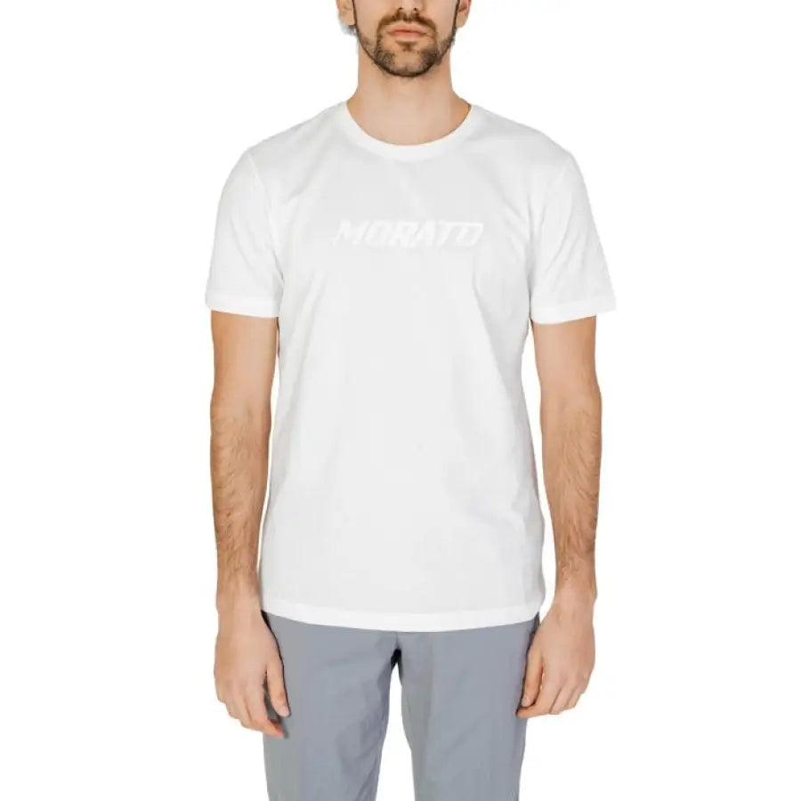 Antony Morato Men T-Shirt with ’NO’ print - Antony Morato Antony fashion