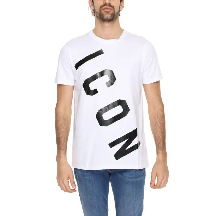 Man wearing Icon Icon Men T-Shirt number 23