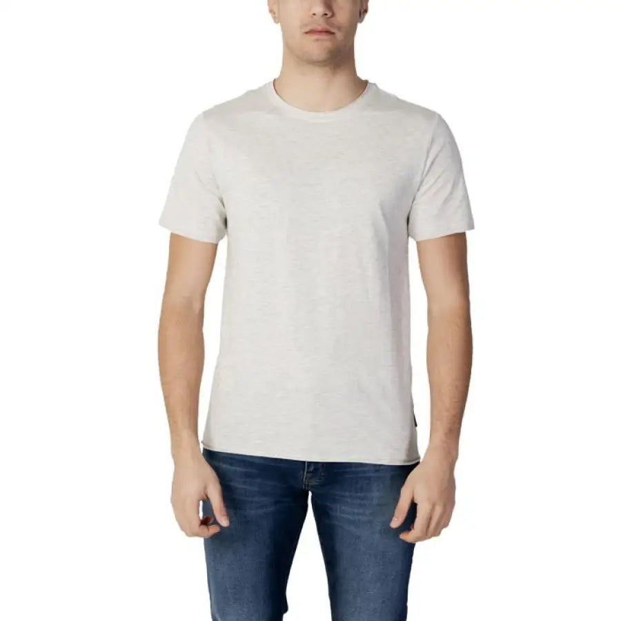 Only & Sons - Men T-Shirt - grey / XS - Clothing T-shirts