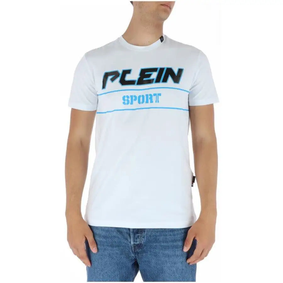 Plein Sport - Men T-Shirt - white / S - Clothing T-shirts