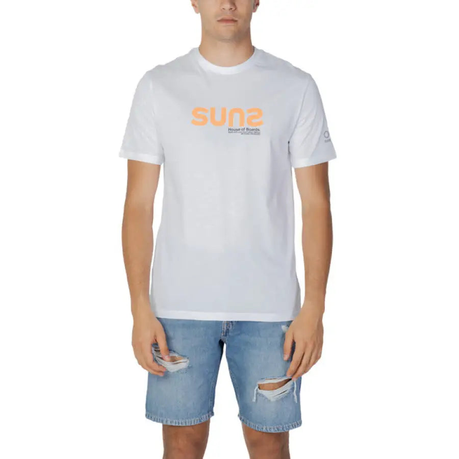 Suns - Men T-Shirt - white / S - Clothing T-shirts