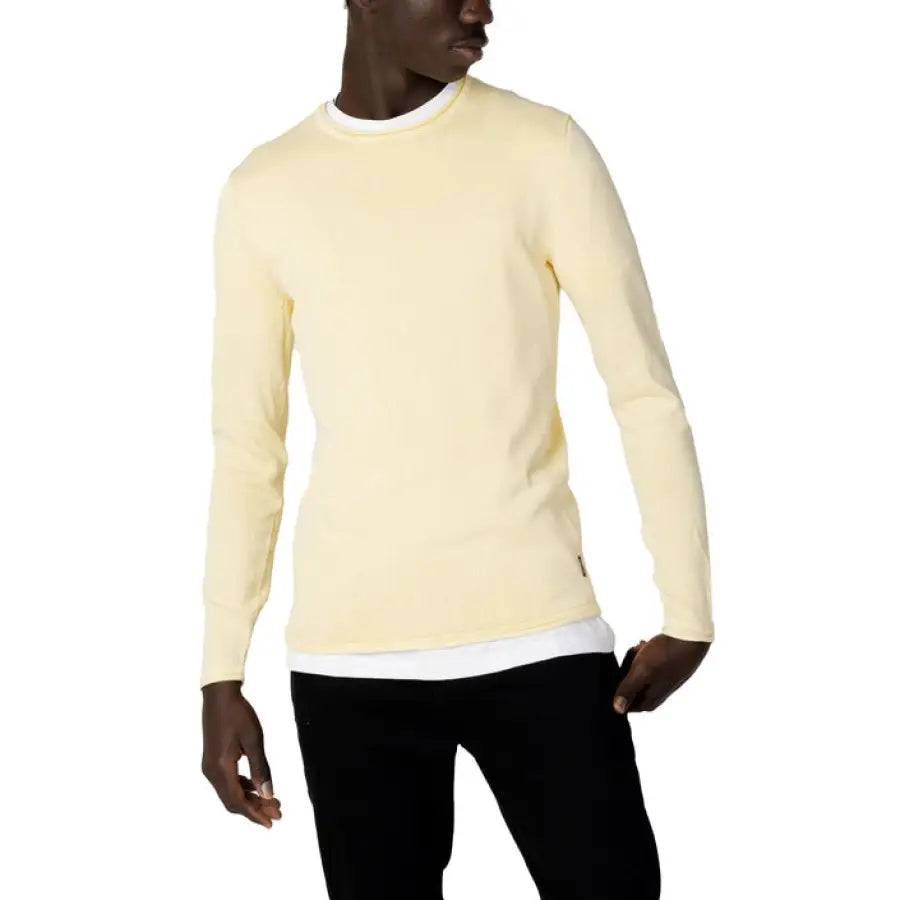 Only & Sons - Men Knitwear - yellow / S - Clothing