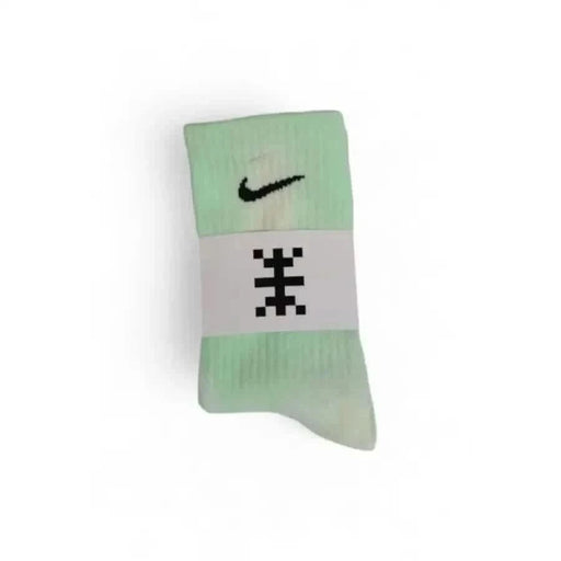 Mintgrün Nike Sportsocke mit pixelartigem Design am Knöchelbund, Nike Herrenunterwäsche