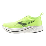 Mizuno Herren-Sneaker, leuchtend neongrüner Neo Zena Laufschuh mit atmungsaktivem Mesh-Obermaterial und schwarzen Logo-Details