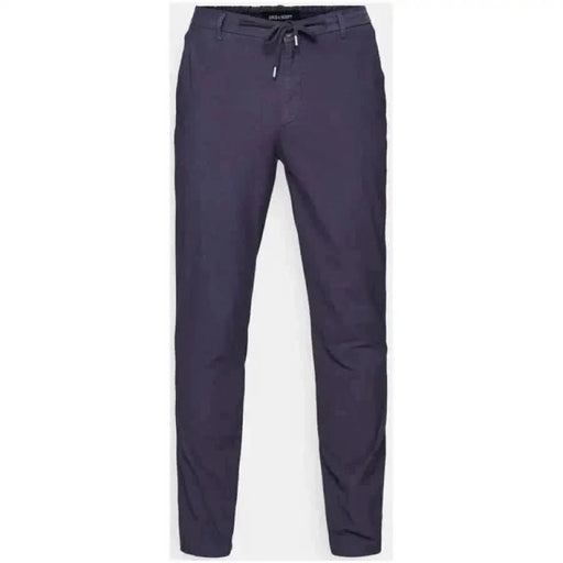 Marineblaue Freizeithose mit Kordelzugbund von Lyle & ScottHerrenkollektion