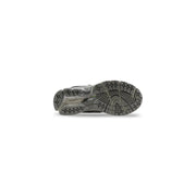 New Balance Herren-Sneaker 1906r aus grauem Synthetikmaterial mit Schnürung, grauer Gummisohle mit geometrischem Profil und durchscheinender Zwischensohle